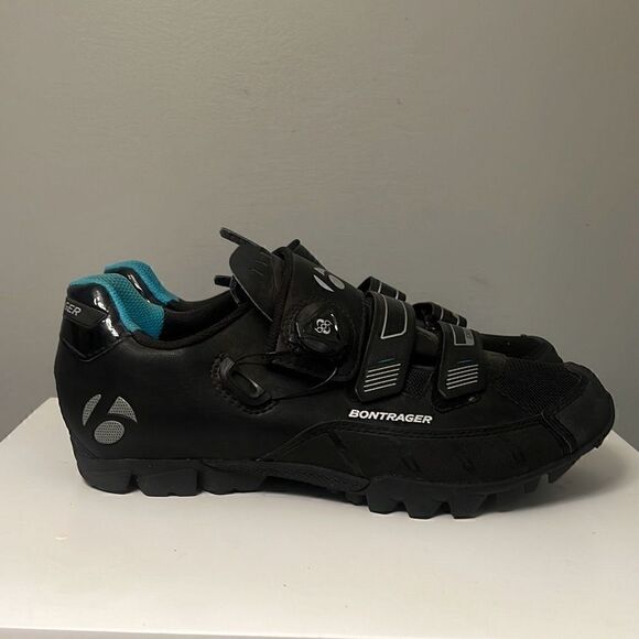 Bontrager Igneo Women\'s Black Blue Outdoor Cycling Athletic Shoes Size 11.5 main image 4